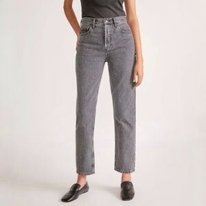 NWT Everlane The 90’s Cheeky high-rise dark-wash jeans. 🩶